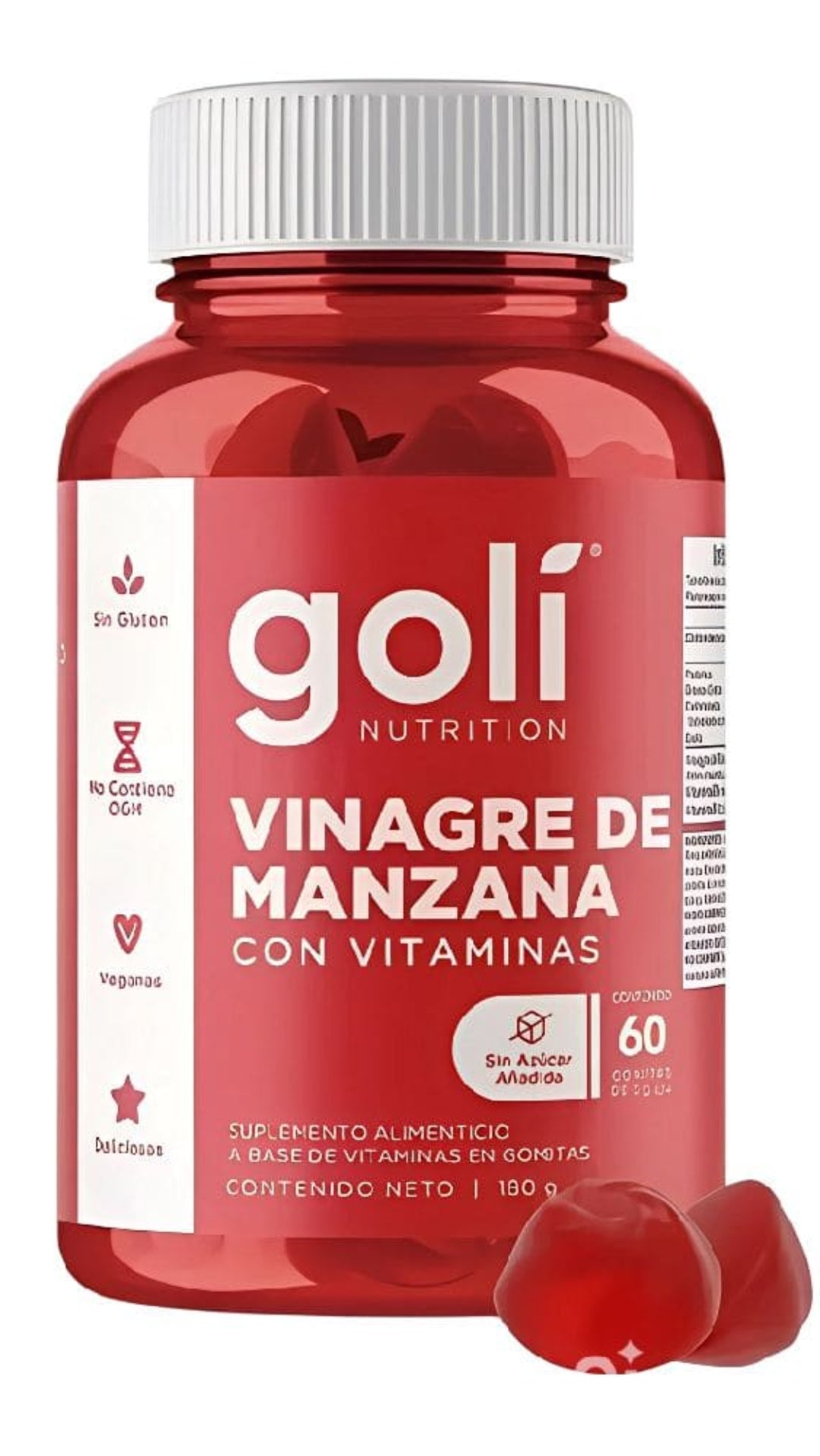 GOMITAS DE VINAGRE DE MANZANA - GOLI 🍎