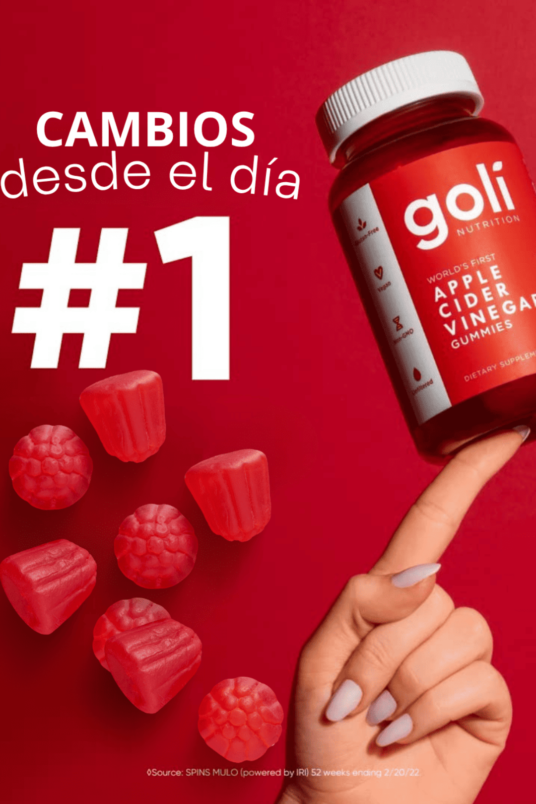 GOMITAS DE VINAGRE DE MANZANA - GOLI 🍎